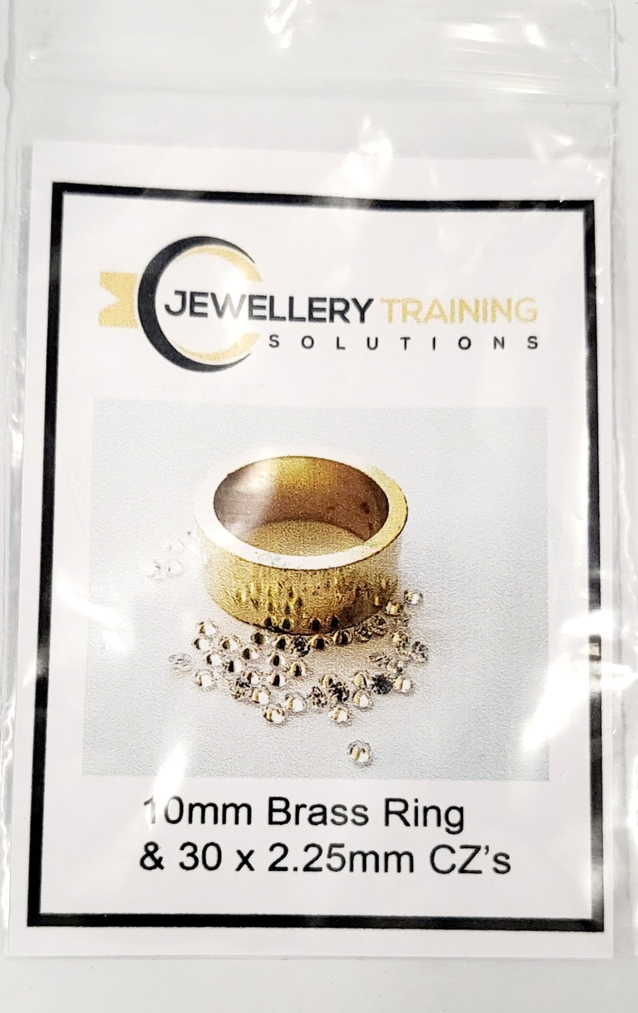 Brass Ring & CZ's