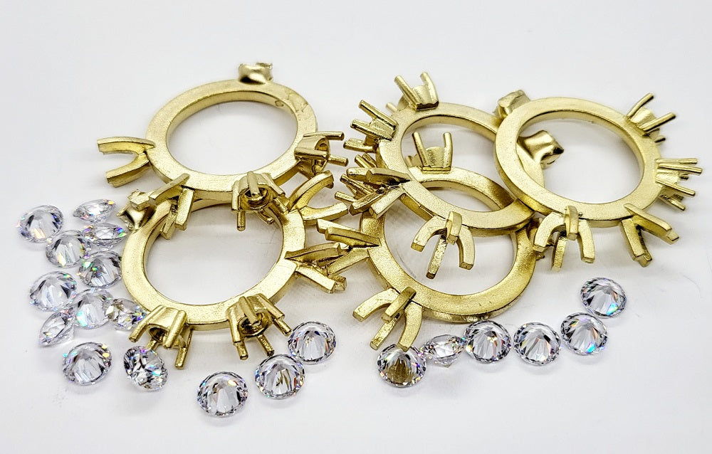 Claw Setting Blanks SB1V2 (25 Off) Jewellery Training Solutions