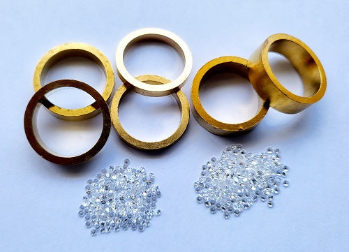 Micro pave setting blanks