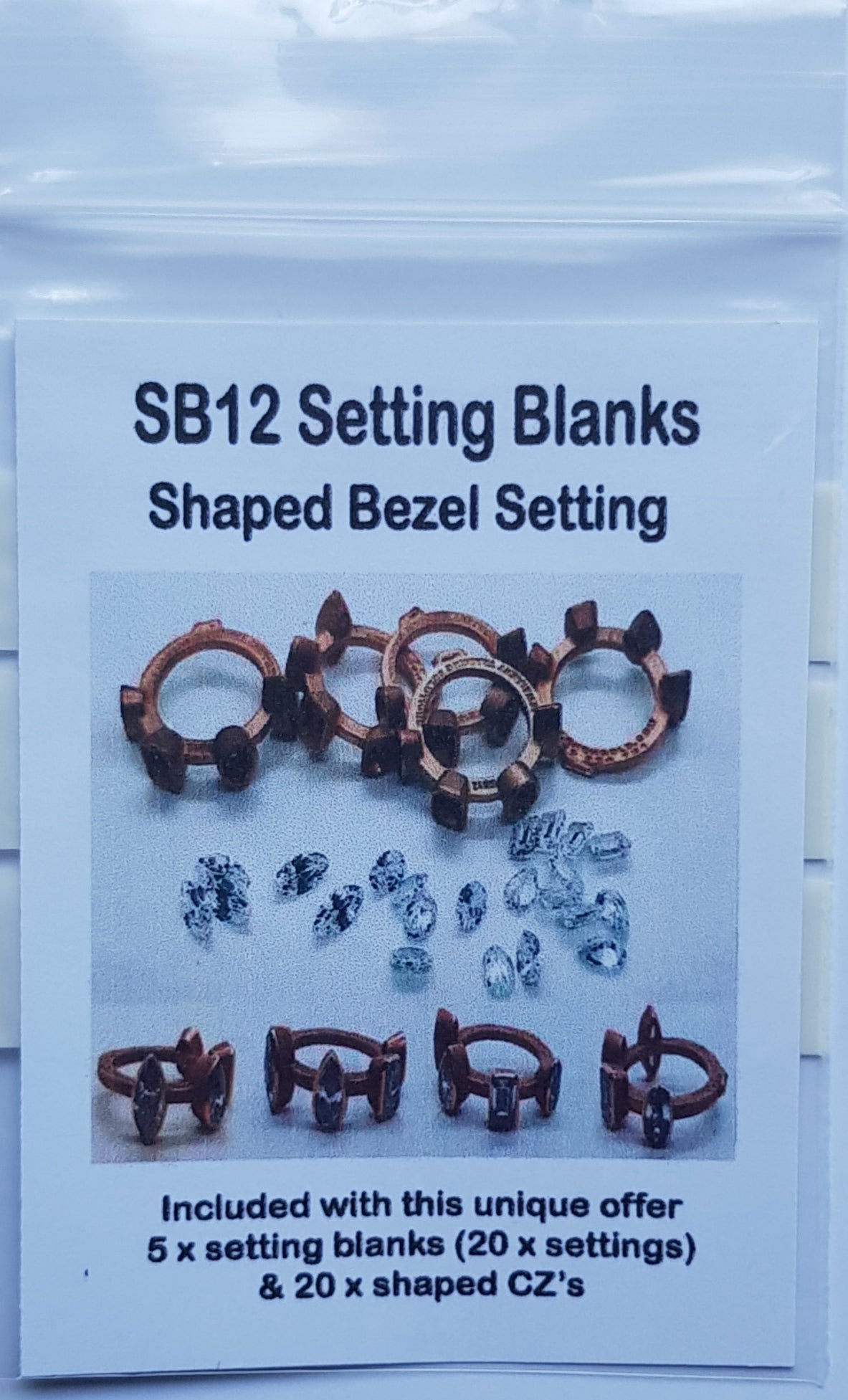 Bezel Setting Shaped Stones Blanks