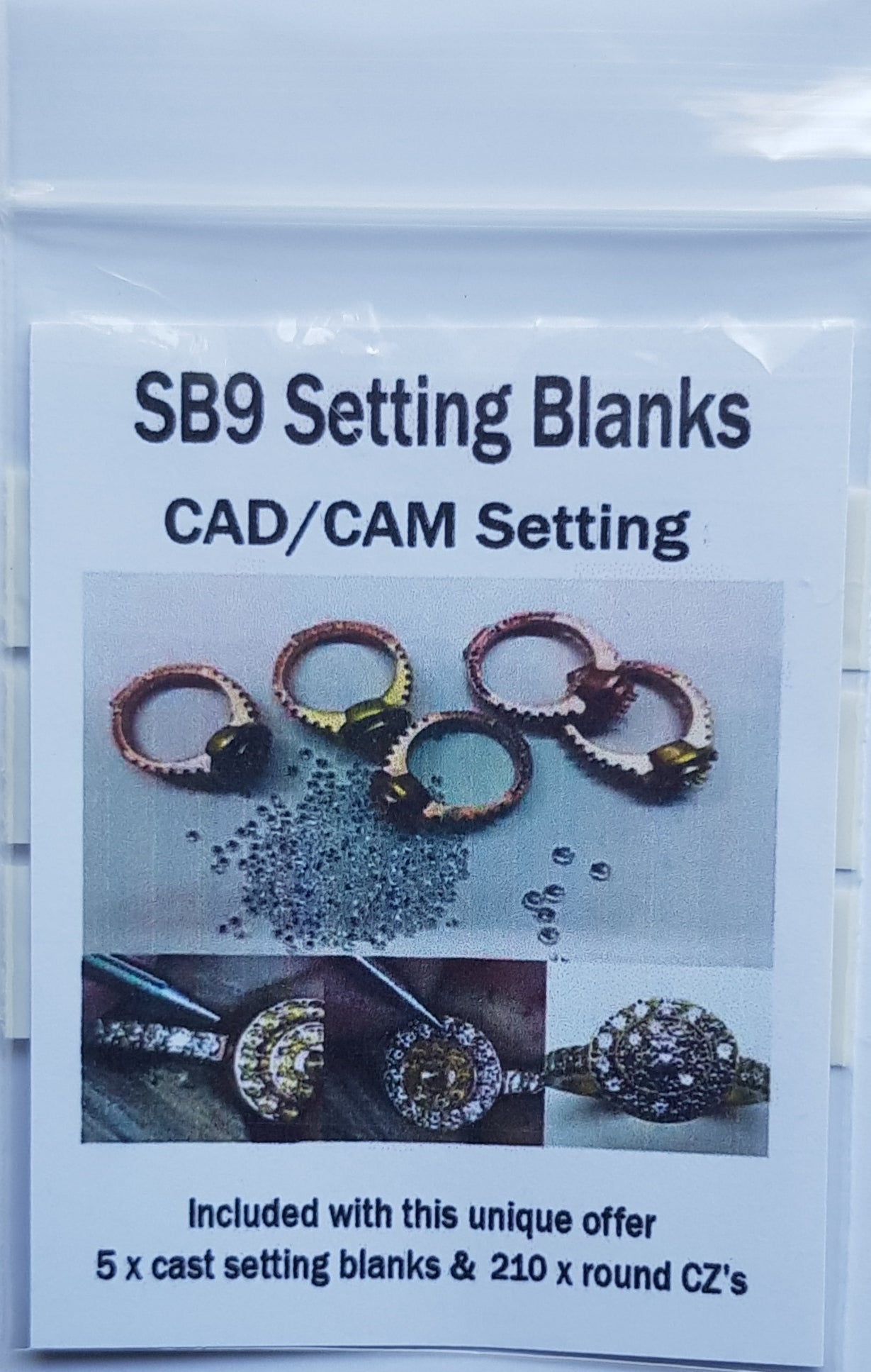 CAD/CAM Setting blanks
