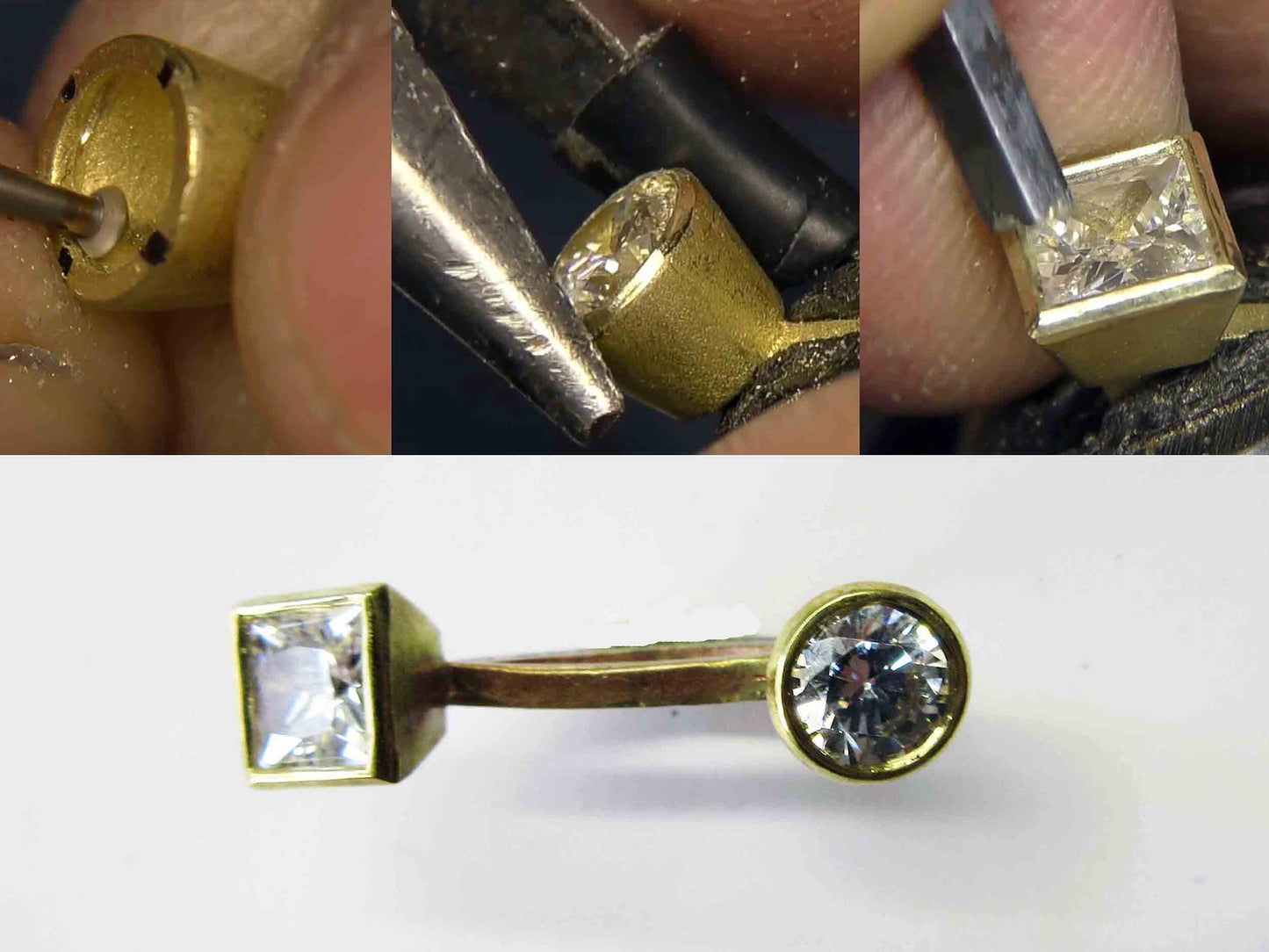 Bezel setting student pack with bonus shaped stone setting pack