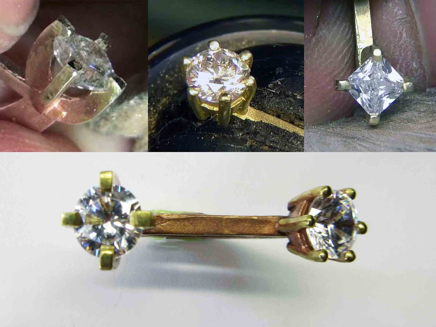 Claw setting student pack with bonus shaped stone setting pack