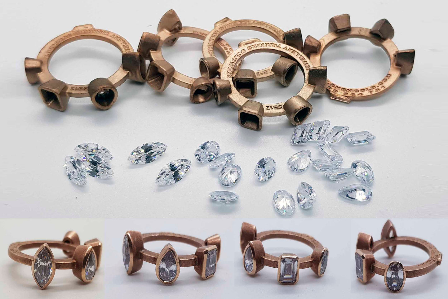 Bezel Setting Shaped Stones Blanks