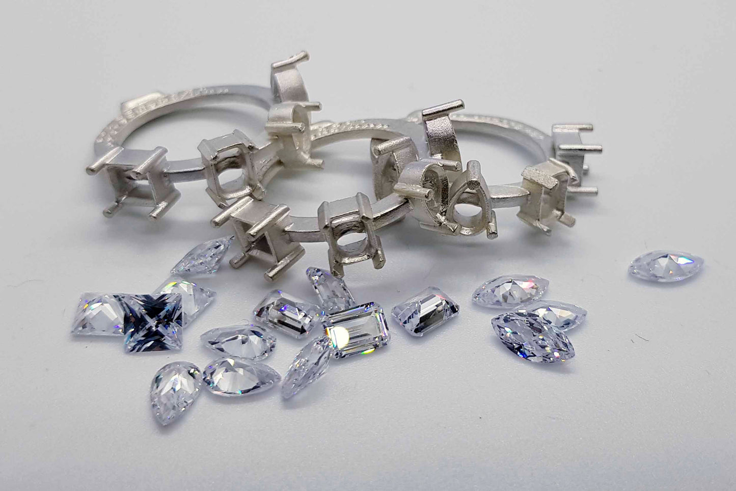 Claw Setting Shaped Stones Blanks (25% Off)