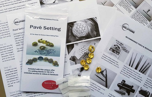 Pave setting student pack (30% Off)