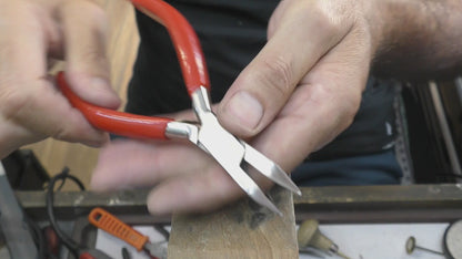 Curved Chain Nose Pliers