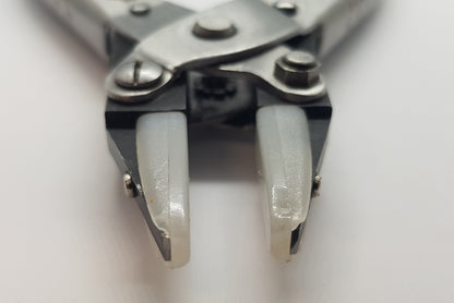 Parallel pliers with nylon jaws