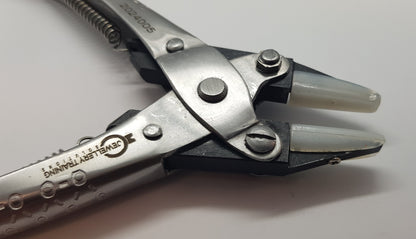 Parallel pliers with nylon jaws