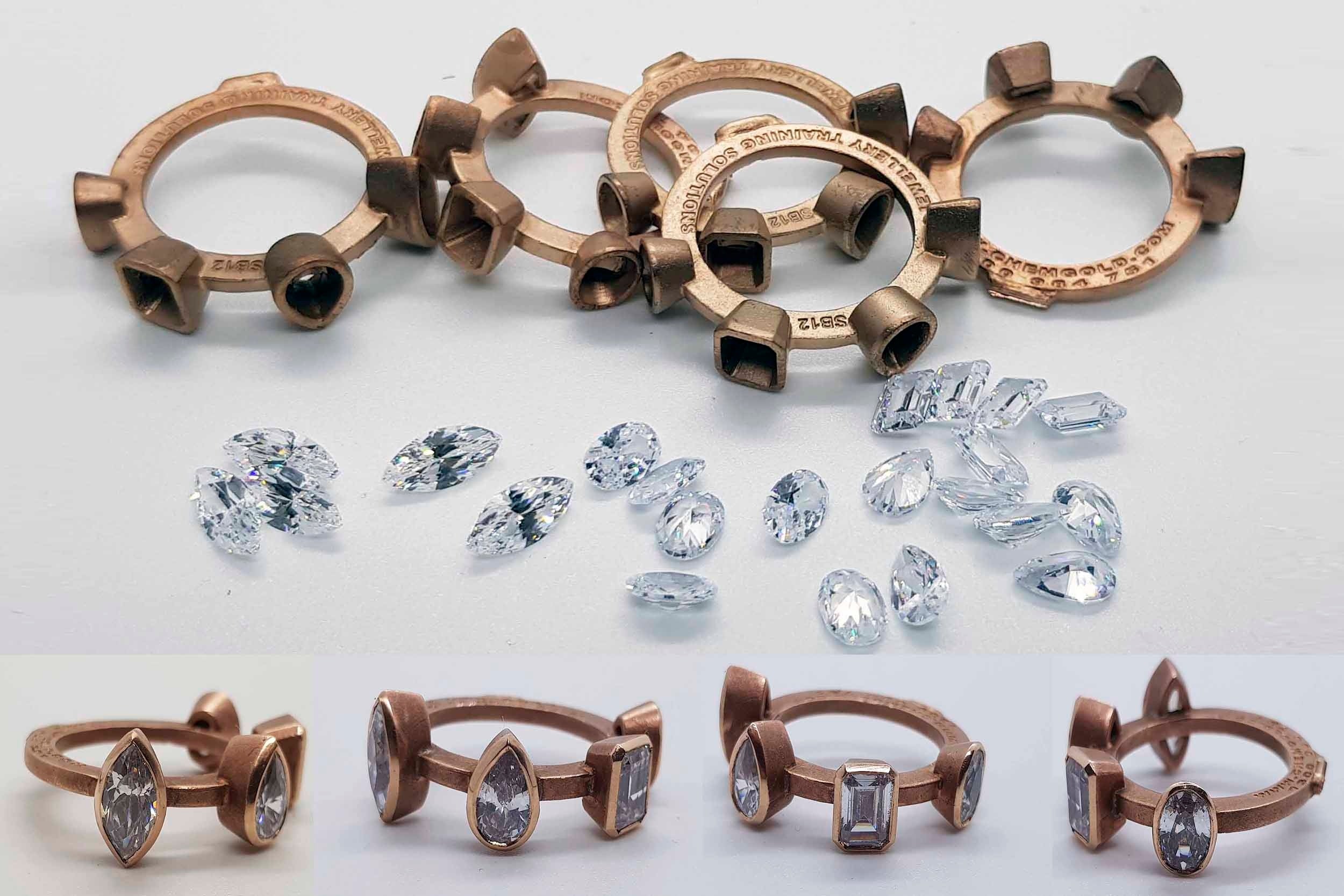Stone Setting Bezel Rocker Bezel Setting Shaped Stones Blanks – Jewellery Training Solutions
